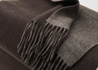Glen Check Reversible Scarf