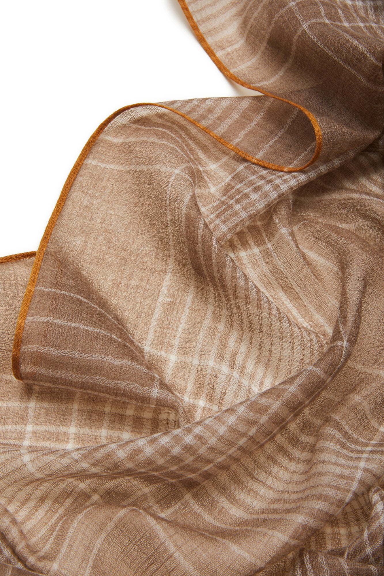 Gossamer Check Stole