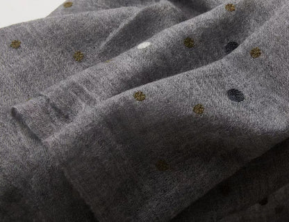 Embroidered Gauze Stole