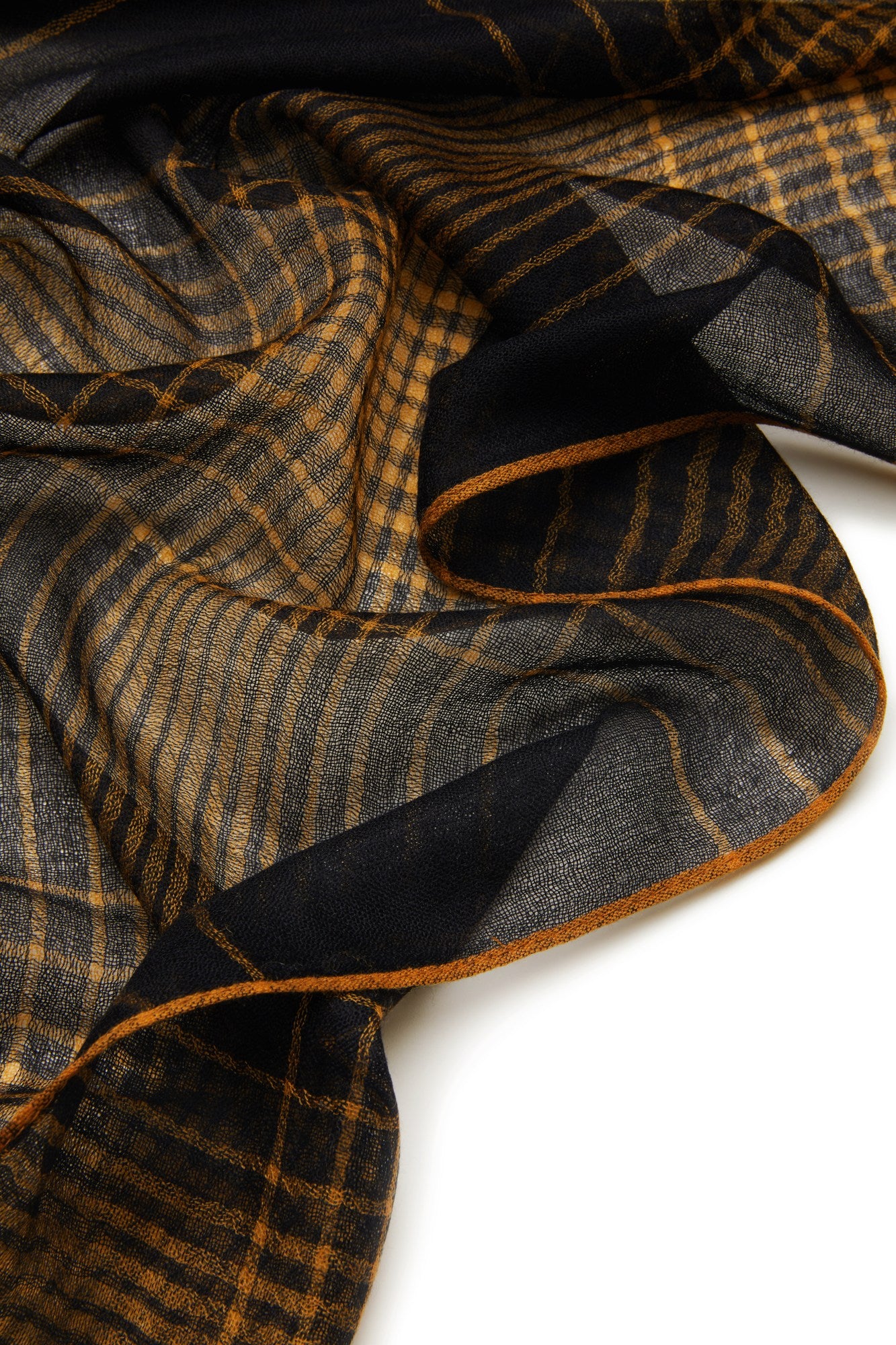 Gossamer Check Stole