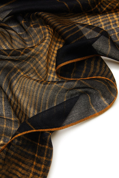 Gossamer Check Stole