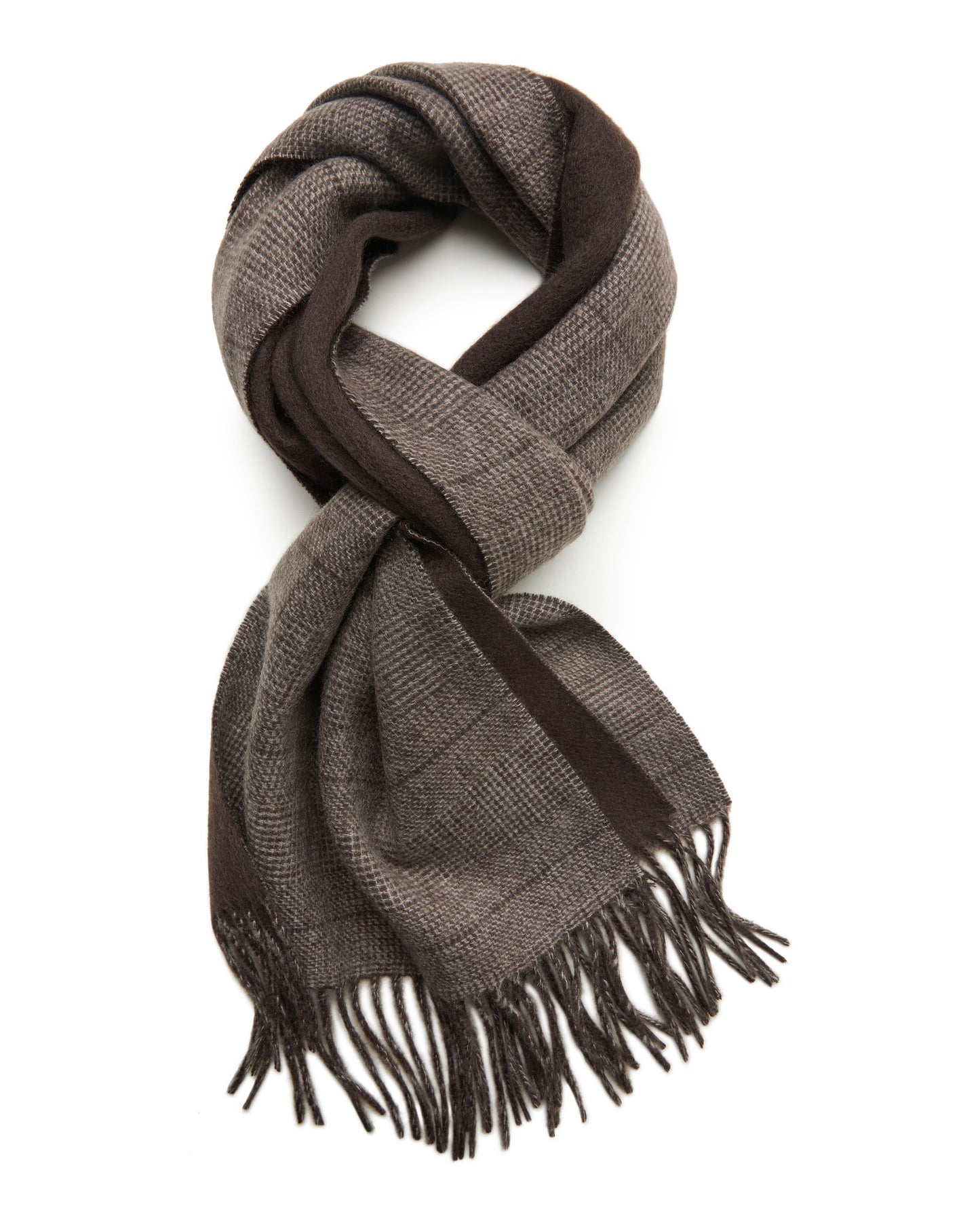 Glen Check Reversible Scarf