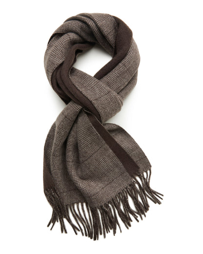 Glen Check Reversible Scarf