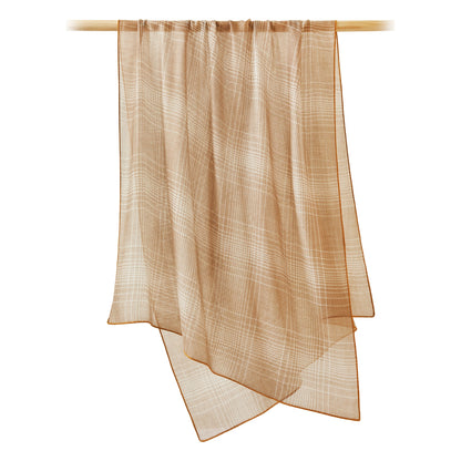 Gossamer Check Stole