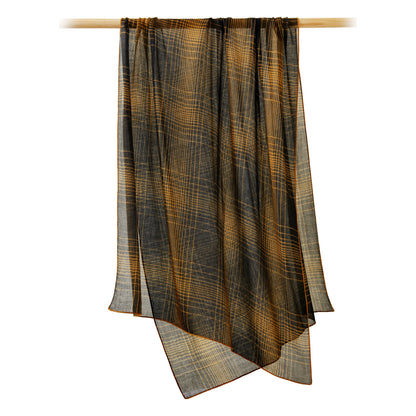 Gossamer Check Stole