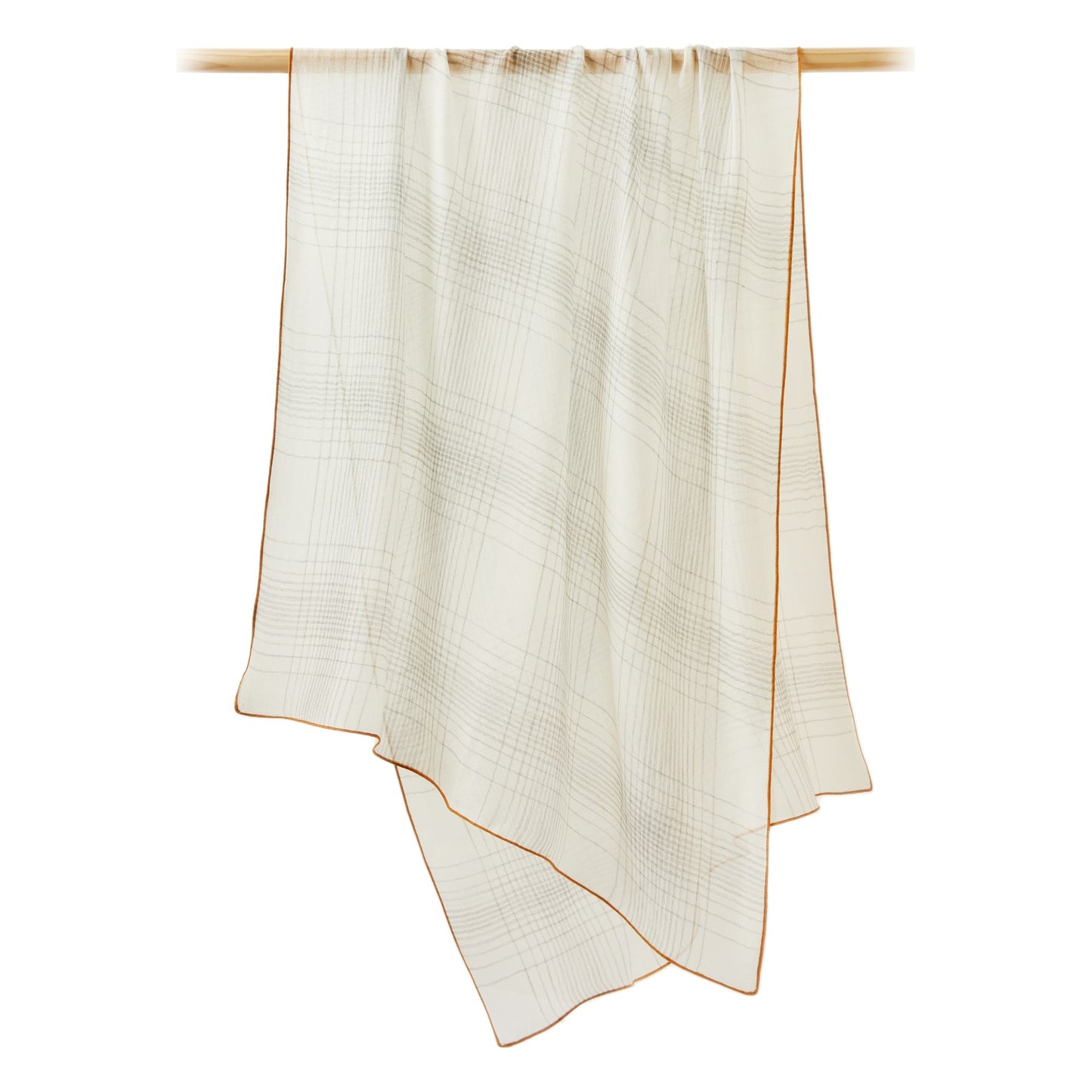 Gossamer Check Stole